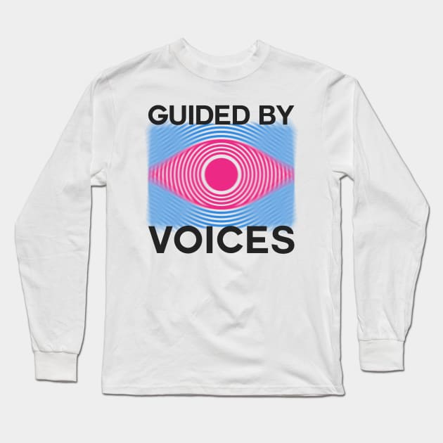 Guided by voices - Retro fanart Long Sleeve T-Shirt by Aprilskies